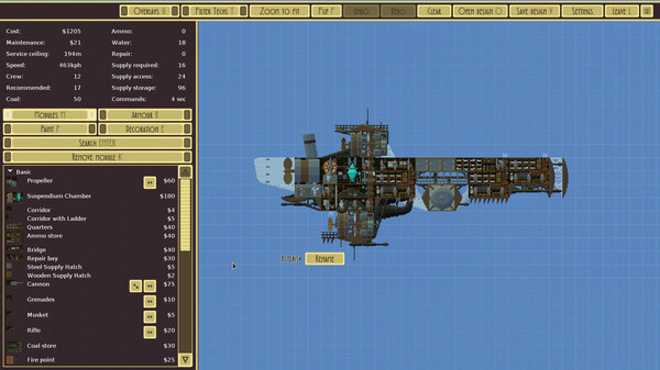 【PC】飞艇：征服天空 v1.2.7.3（Airships:Conquer the Skies）免安装中文版 【399.1 MB】