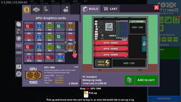 挖矿大亨模拟器 v5.3.0（Crypto Miner Tycoon Simulator）免安装中文版 【188.2 MB】