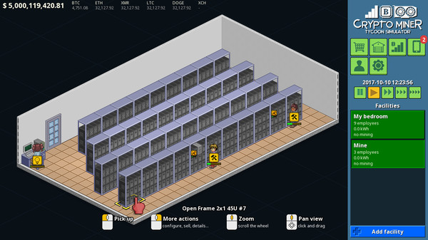 挖矿大亨模拟器 v5.3.0（Crypto Miner Tycoon Simulator）免安装中文版 【188.2 MB】